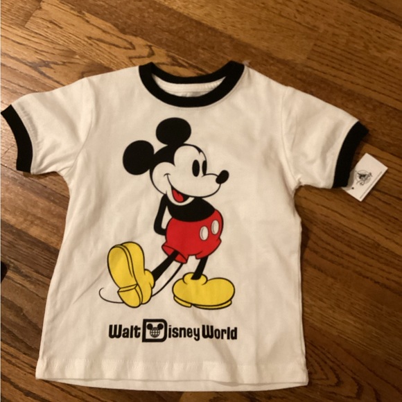 NWT Disney Parks Mickey Mouse WALT DISNEY WORLD TEE SHIRT SZ.2T - Picture 3 of 14